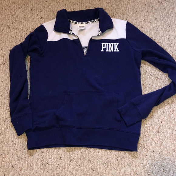 Pink half zip sweater for sale - Picture 1 of 2